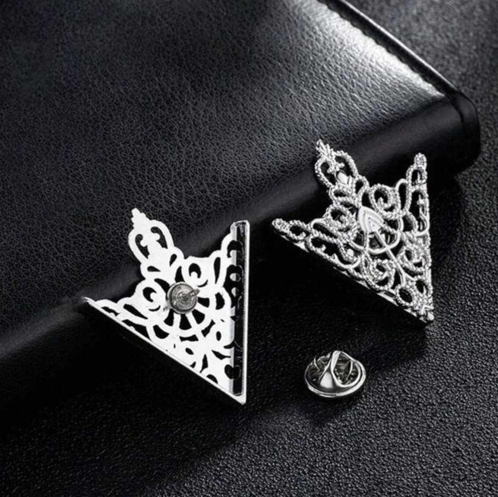 Collared Shirt Silver Embellishments - Picture 3 of 3